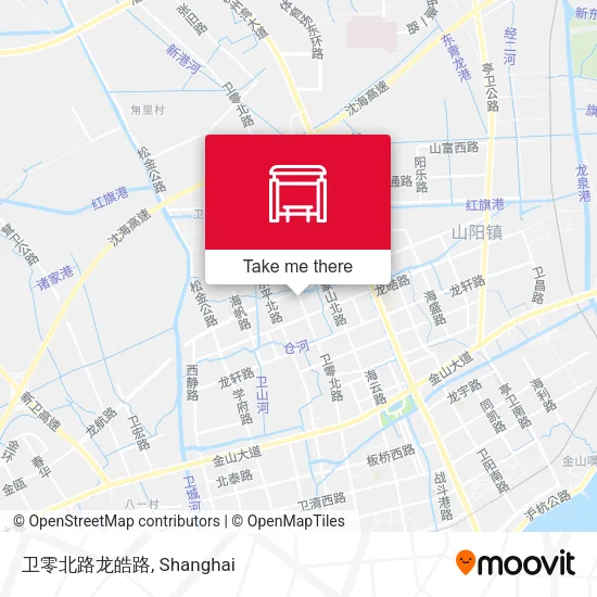 卫零北路龙皓路 map