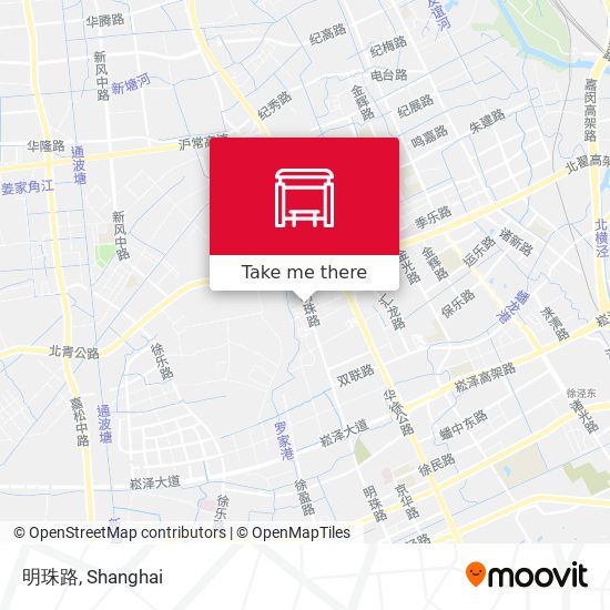 明珠路 map