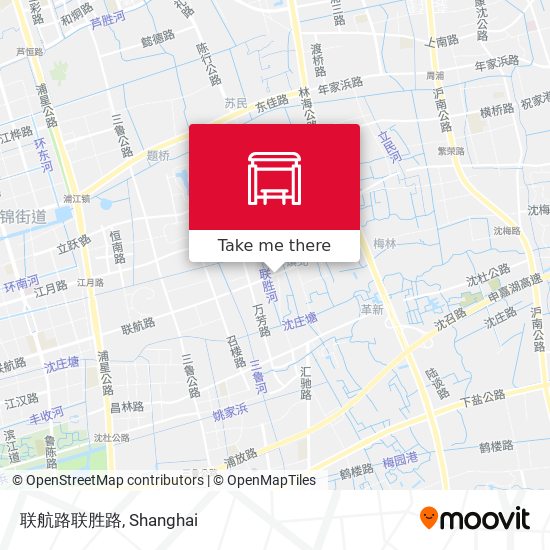 联航路联胜路 map