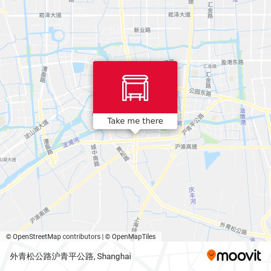 外青松公路沪青平公路 map