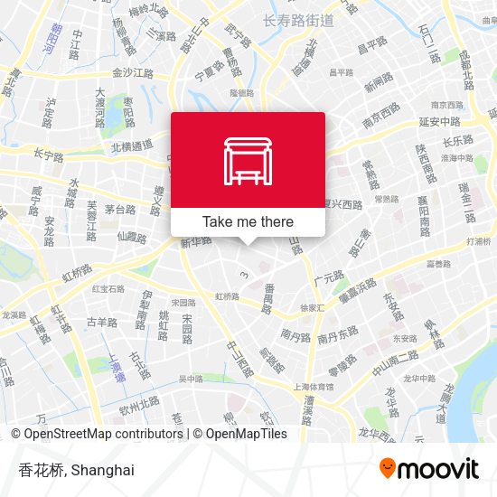 香花桥 map