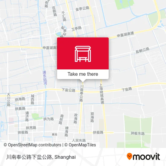 川南奉公路下盐公路 map