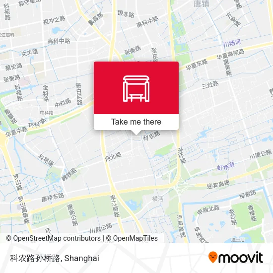 科农路孙桥路 map