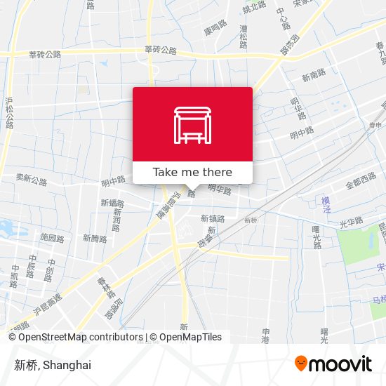 新桥 map
