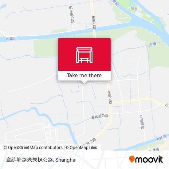 章练塘路老朱枫公路 map