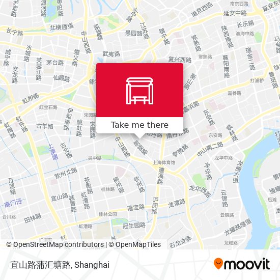 宜山路蒲汇塘路 map