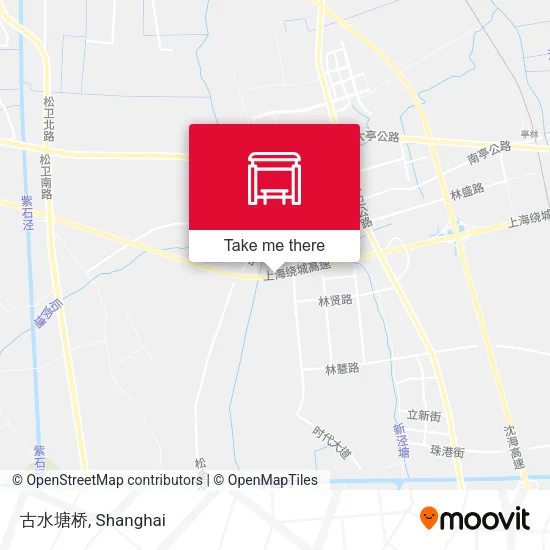 古水塘桥 map