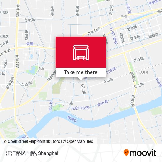 汇江路民仙路 map
