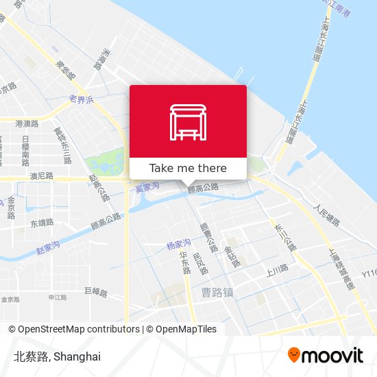 北蔡路 map