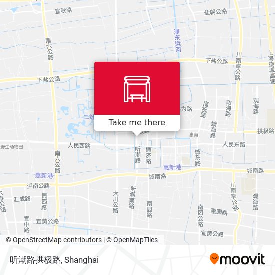 听潮路拱极路 map