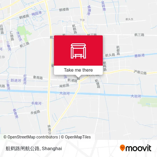 航鹤路闸航公路 map