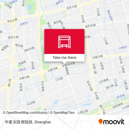 华夏东路唐陆路 map