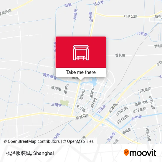 枫泾服装城 map