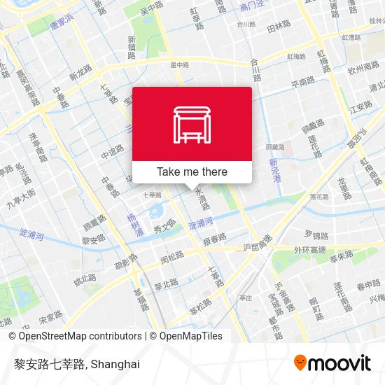 黎安路七莘路 map