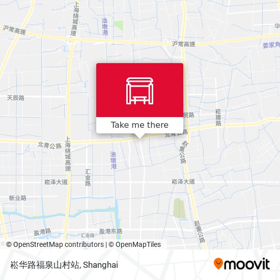 崧华路福泉山村站 map