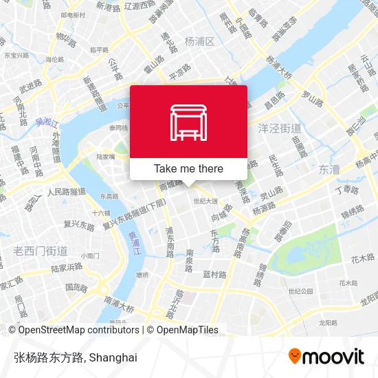 张杨路东方路 map
