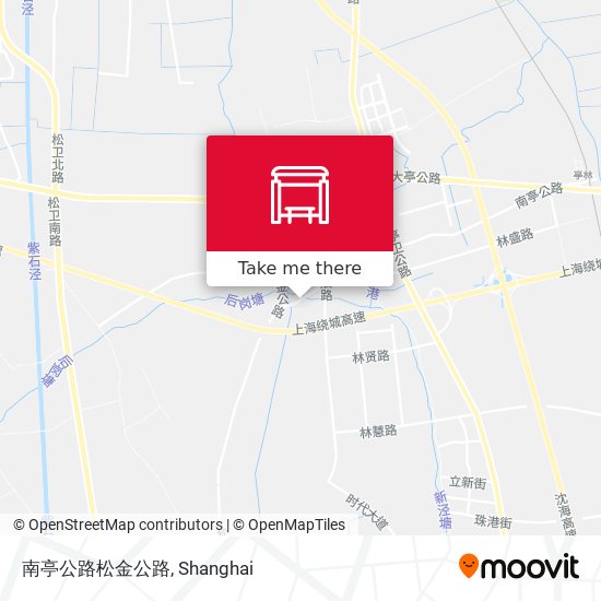 南亭公路松金公路 map