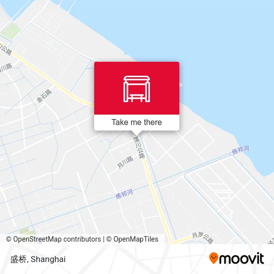 盛桥 map