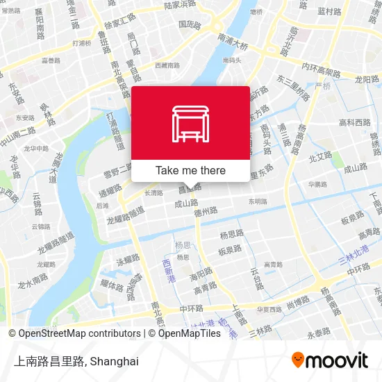 上南路昌里路 map