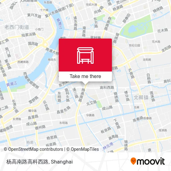 杨高南路高科西路 map