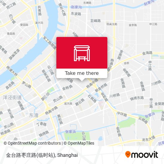 金台路枣庄路(临时站) map
