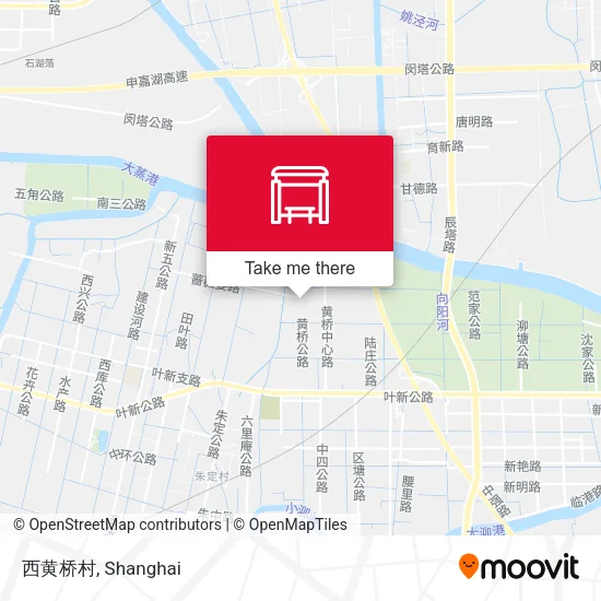 西黄桥村 map