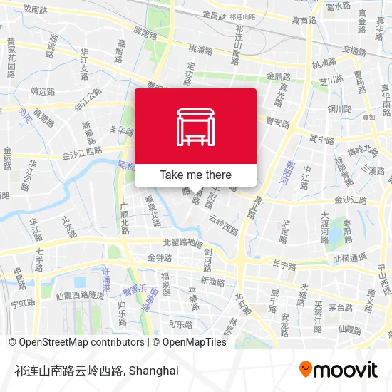 祁连山南路云岭西路 map
