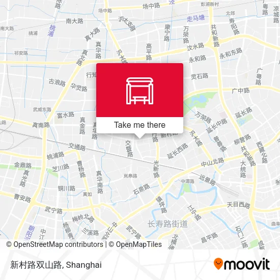 新村路双山路 map