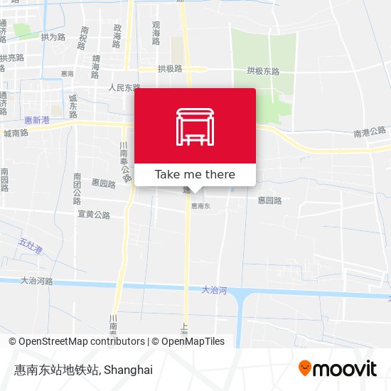 惠南东站地铁站 map