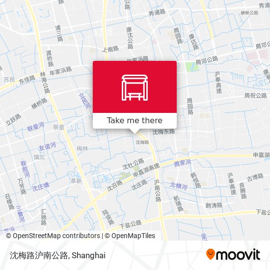 沈梅路沪南公路 map