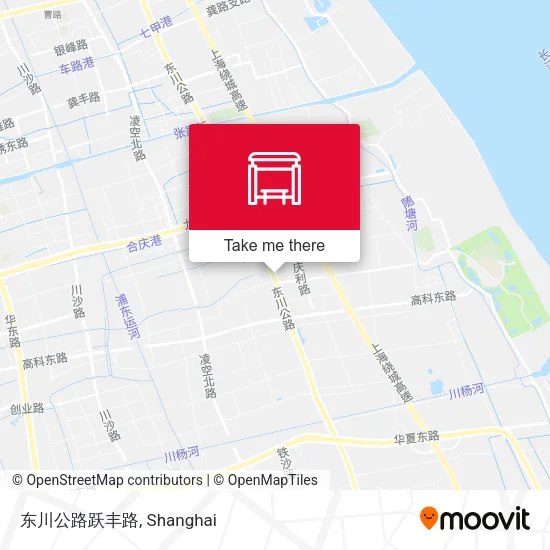 东川公路跃丰路 map