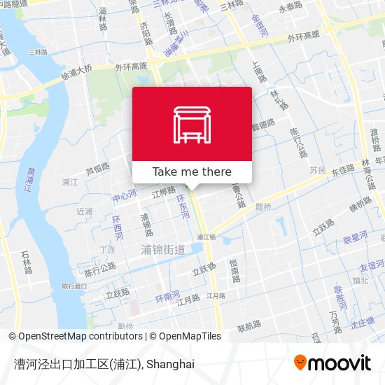 漕河泾出口加工区(浦江) map