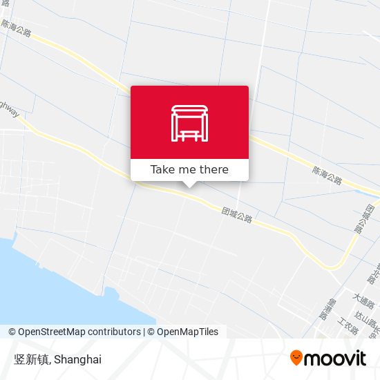 竖新镇 map
