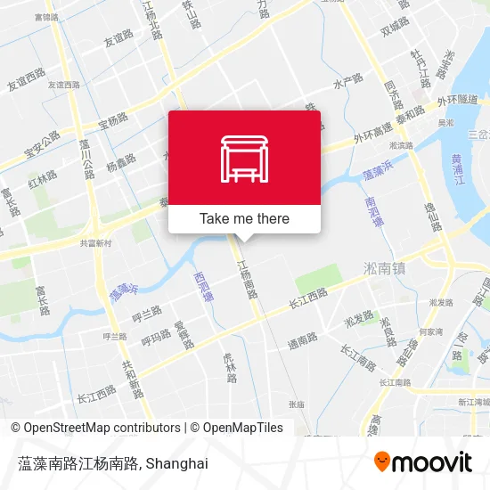 蕰藻南路江杨南路 map
