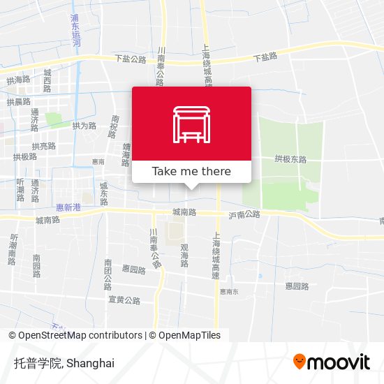 托普学院 map