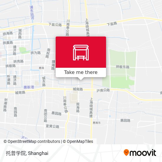 托普学院 map