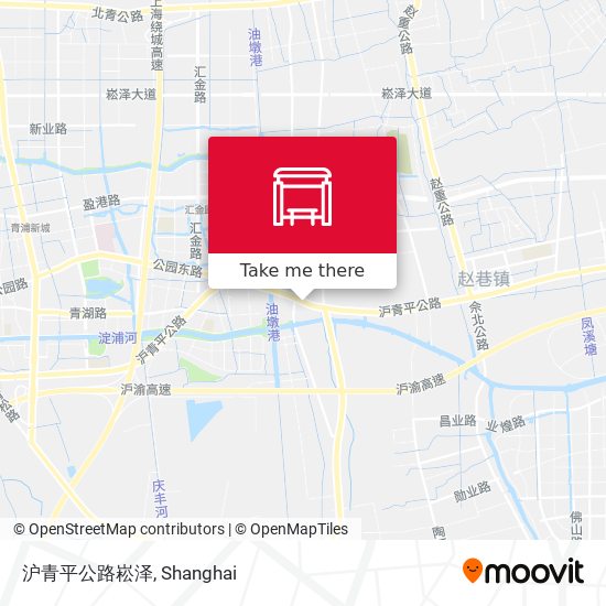 沪青平公路崧泽 map