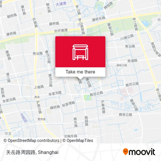 关岳路周园路 map