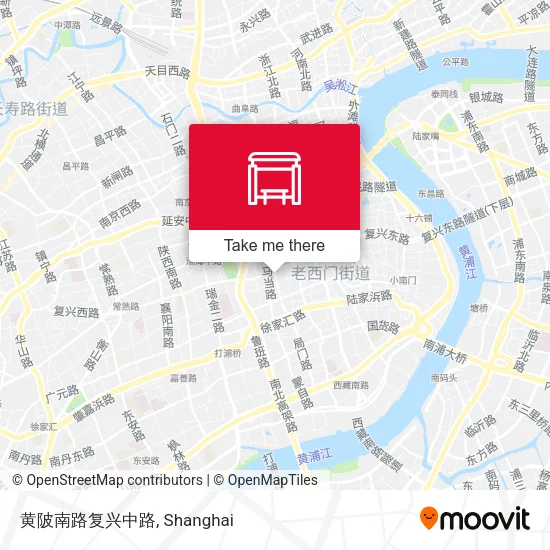 黄陂南路复兴中路 map