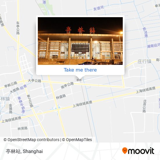 亭林站 map