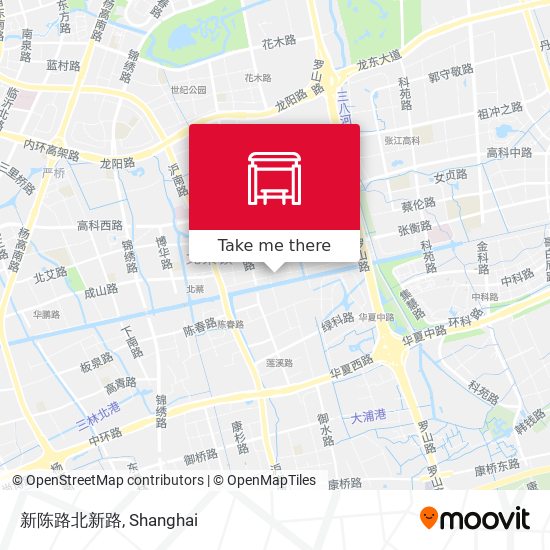 新陈路北新路 map