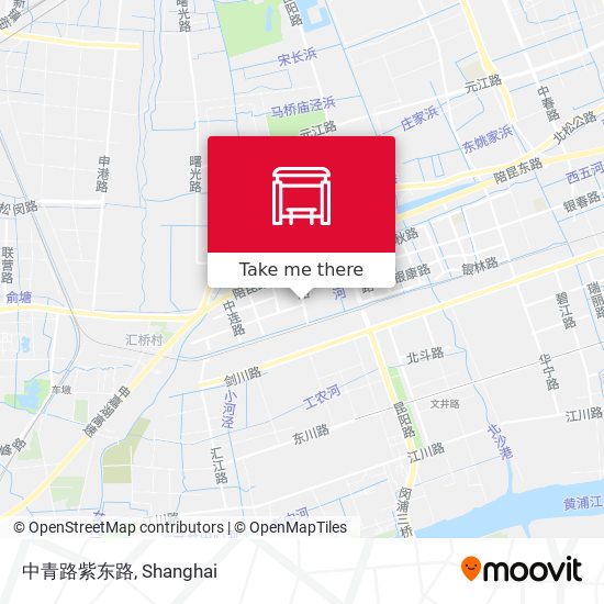 中青路紫东路 map