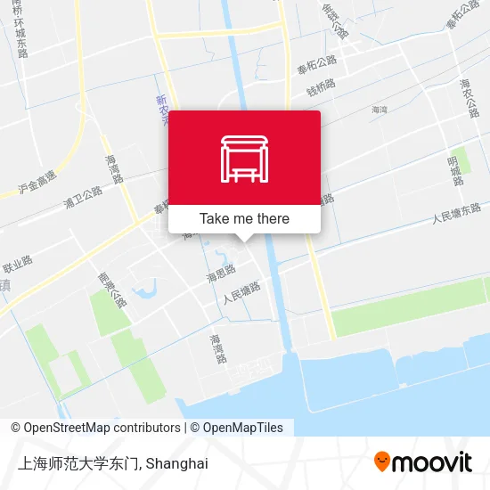 上海师范大学东门 map