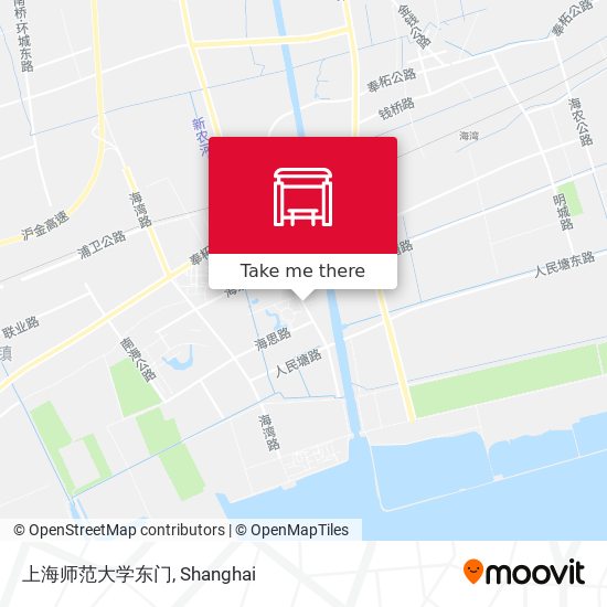 上海师范大学东门 map