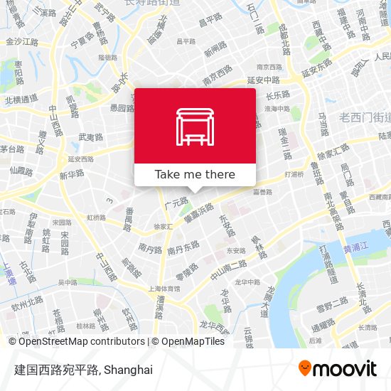 建国西路宛平路 map
