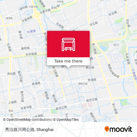 秀沿路川周公路 map