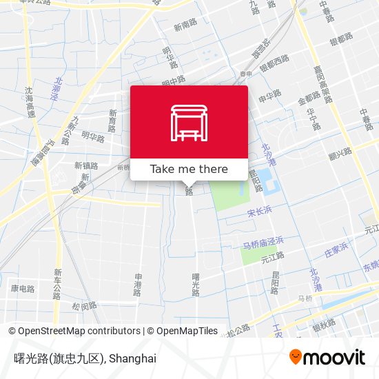 曙光路(旗忠九区) map