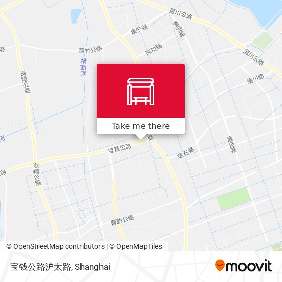 宝钱公路沪太路 map