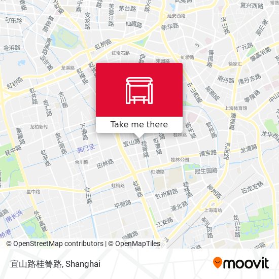 宜山路桂箐路 map