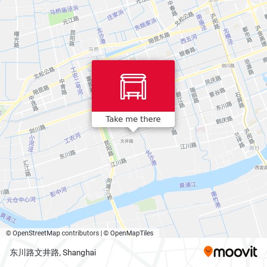 东川路文井路 map